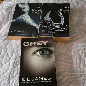 Fifty shades of grey books